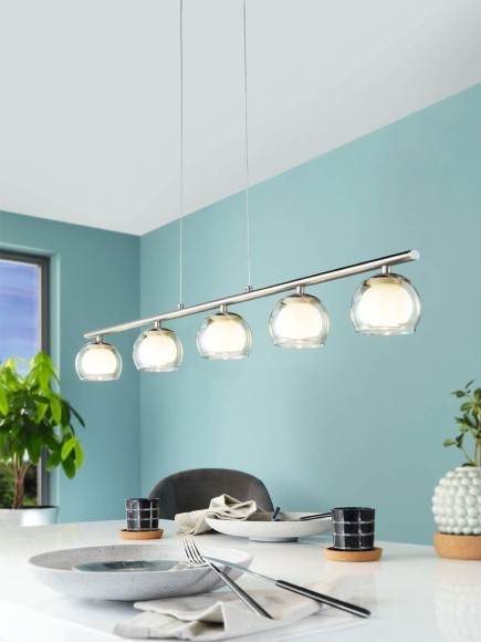 94319 ROMAGNESE Светодиодный потолочный светильник 16.5Вт 1Лм 3000K металл стекло