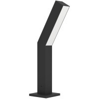 900992 Уличный напольный светильник UGENTO, 2X4,5W (LED), 3000K, 960lm, IP44, H360, сталь, черный / пластик, белый