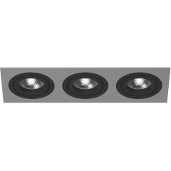 Встраиваемый светильник Lightstar i539070707 Intero 16 под лампы 3xGU10 150W