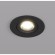 DK3020-BK Встраиваемый светильник IP20 макс 10 Вт GU5.3 черный пластик