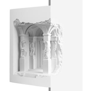 10355B Гипсовый встраиваемый светильник под покраску LOFT IT Antique