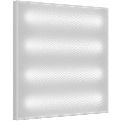 STP-A-1001-P-36-65K-40 Св-к ДВО STLuce STANDART IP40 595*595*40мм 36Вт 4200лм 6500К призма(Армстронг Коммерческое освещение