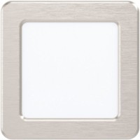 99183 Светодиодный встраиваемый светильник FUEVA 5, 5,5W (LED), 117х117, ET26, 700lm, 4000K, сталь, никель