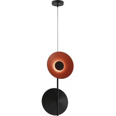 SL3003.403.03 Светильник подвесной ST-Luce Черный/Оранжевый, Черный LED 3*2W 3000K SENTITO SL3003.403.03 Светильник подвесной ST-Luce Черный/Оранжевый, Черный LED 3*2W 3000K SENTITO