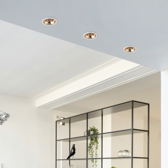 Светильник встраиваемый Crystal Lux CLT 081C WH-GO 1400/334