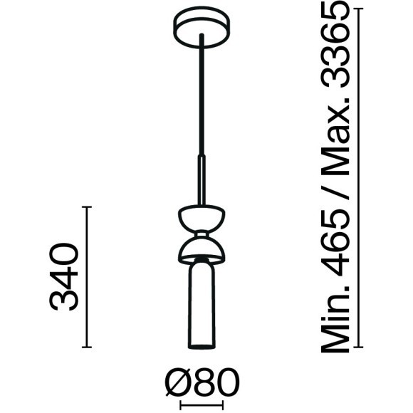 Подвесной светильник Maytoni MOD178PL-01W