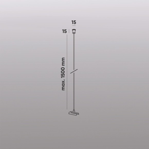 Подвесной комплект Denkirs SMART BASE TR2126-WH