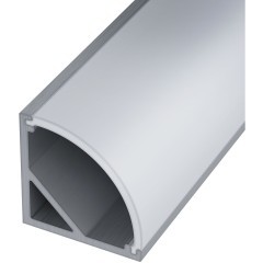 ST017.129.03.1 Угловой профиль с рассеивателем ST-Luce Алюминий анодированный Светодиодные ленты ST017.129.03.1 Угловой профиль с рассеивателем ST-Luce Алюминий анодированный Светодиодные ленты