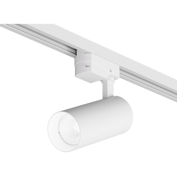DK6452-WH Трековый светодиодный однофазный двужильный светильник Denkirs SOLID KOPER, 4000K, 15W, 1350Лм, 24° 220V
