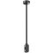 Потолочная стойка одинарная Medium (без питания) Maytoni Flarity TRA158C-S1-B