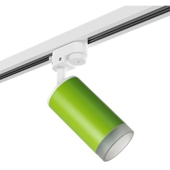 Однофазный двужильный трековый светильник Lightstar R1T43430 Rullo под сменную лампу GU10