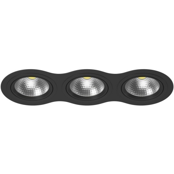 Встраиваемый светильник Lightstar i937070707 Intero 111 под лампы 3xGU10 150W