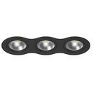 Встраиваемый светильник Lightstar i937070707 Intero 111 под лампы 3xGU10 150W