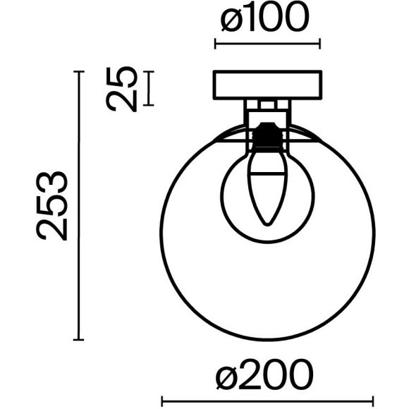 Настенный светильник (бра) Maytoni MOD521WL-01G3