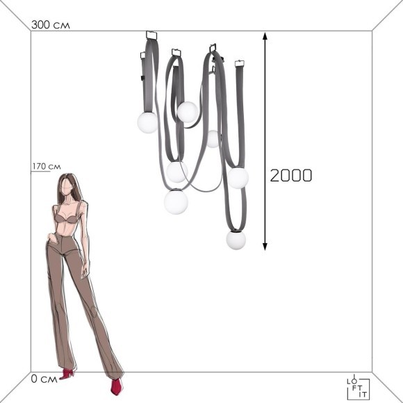 10240/7 Подвесной светильник LOFT IT Picot 10240/7 Подвесной светильник LOFT IT Picot