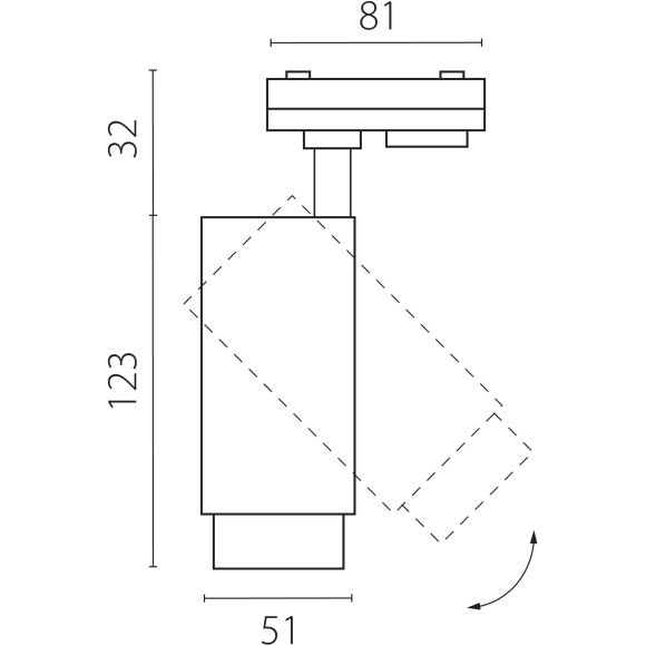 218016 Однофазный белый двужильный спот с выбором мощности 5-9-13Вт, цветовой температуры 3000-4000-6000 и угла освещения 15-60° Lightstar BARRA Fuoco P+CCT 218016 Однофазный белый двужильный спот с выбором мощности 5-9-13Вт, цветовой температуры 3000-4000-6000 и угла освещения 15-60° Lightstar BARRA Fuoco P+CCT