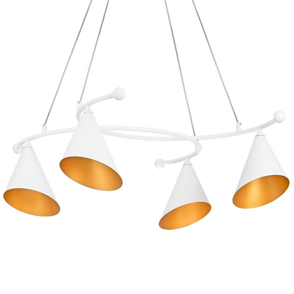 Люстра подвесная Cone GW Lightstar 757046 Люстра подвесная Cone GW Lightstar 757046