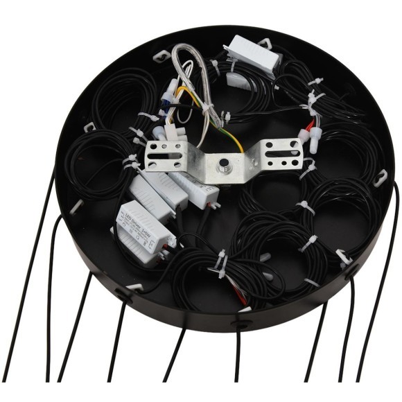 8400/27L Подвесная светодиодная люстра-паук с проводами 3м и плафонами разной длины LED 27Вт 990Лм 3000K CRI80 220V LUMION STICK