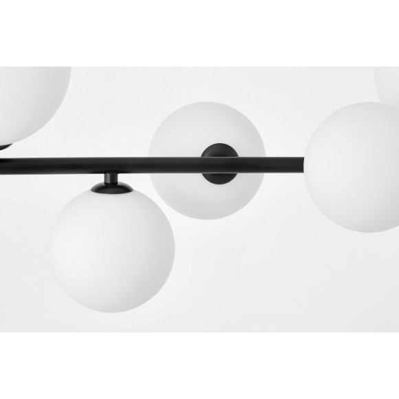 Подвесной светильник Lumina Deco LDP 7036-7 BK+WT Подвесной светильник Lumina Deco LDP 7036-7 BK+WT