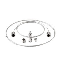 61355 Аксессуар для подвесного светильника SALOBRENA 1, L1300, сталь, хром (комплект 2шт.) 61355 Аксессуар для подвесного светильника SALOBRENA 1, L1300, сталь, хром (комплект 2шт.)