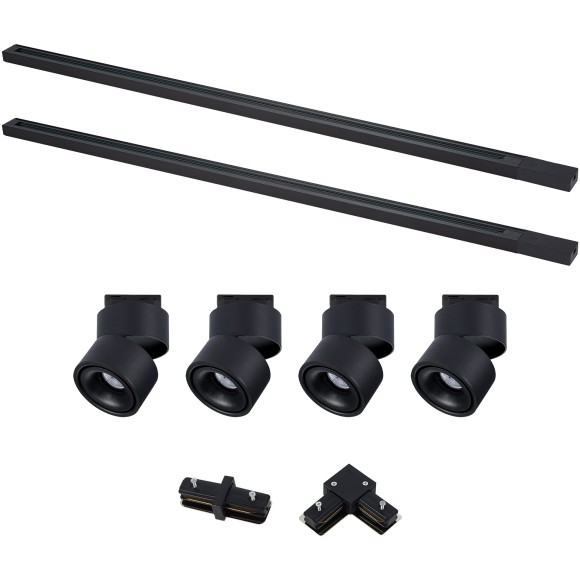 ST2652.430.04 Комплект трек, черный, 4св-ка,2шинопр-да, кон-ры,ST652.436.12,ST001.419.00,ST002.419.0 BASE