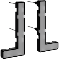 Модули подсветки клавиш выключателя/переключателя двухклавишного, S70