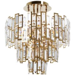 Потолочная люстра хрустальная Mintaka A1005PL-8GO Потолочная люстра хрустальная Mintaka A1005PL-8GO