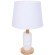 8210/1T MODERNI LN25 белый, керамика/текстиль Настольная лампа Е27 1*60W 220V VISIONA