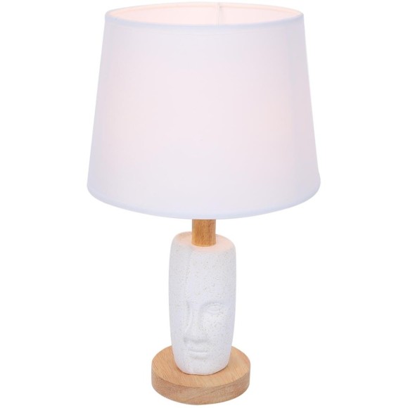 8210/1T MODERNI LN25 белый, керамика/текстиль Настольная лампа Е27 1*60W 220V VISIONA