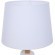8210/1T MODERNI LN25 белый, керамика/текстиль Настольная лампа Е27 1*60W 220V VISIONA