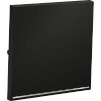 Клавиша для выключателя/переключателя одноклавишного с подсветкой, S70 (графит)