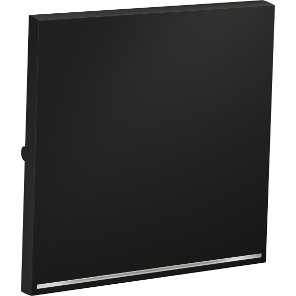 Клавиша для выключателя/переключателя одноклавишного с подсветкой, S70 (графит)