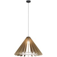 SL3002.403.01 Светильник подвесной ST-Luce Черный/Бежевый E27 1*60W SENTITO