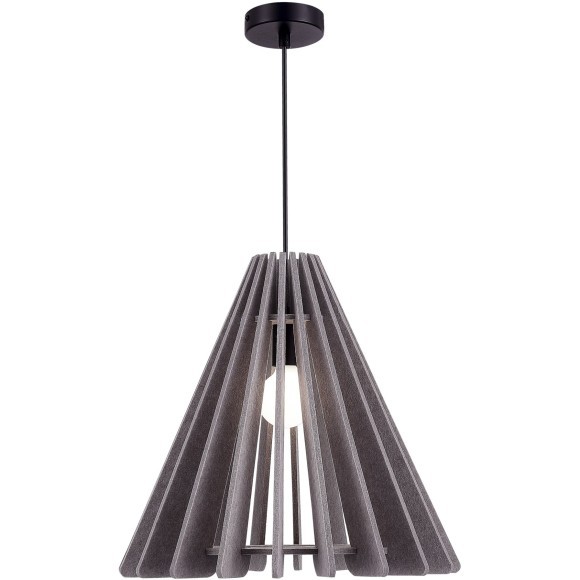 SL3002.403.01 Светильник подвесной ST-Luce Черный/Бежевый E27 1*60W SENTITO