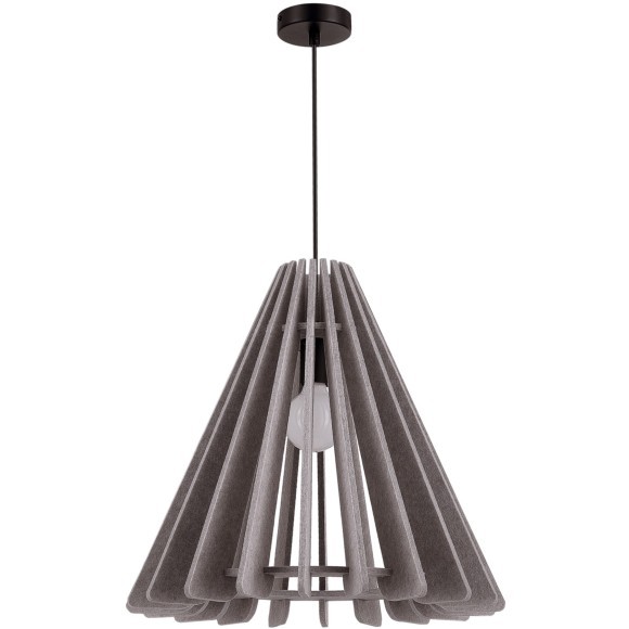 SL3002.403.01 Светильник подвесной ST-Luce Черный/Бежевый E27 1*60W SENTITO