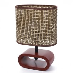 8200/1T COUNTY LN25 кофейный/коричневый, дерево/текстиль Настольная лампа E27 1*60W 220V MADERANA 8200/1T COUNTY LN25 кофейный/коричневый, дерево/текстиль Настольная лампа E27 1*60W 220V MADERANA