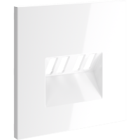 Накладка для розетки акустической 4-местной , S70 (белый глянцевый)