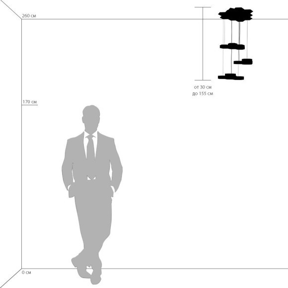 Подвесной светильник Favo 750222