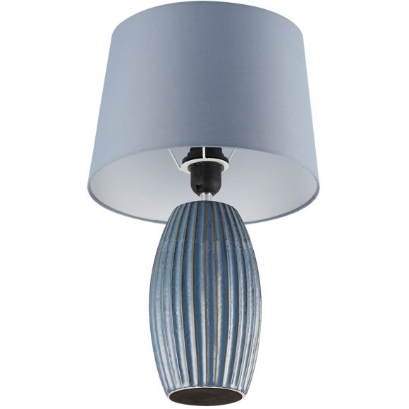 8122/1T COMFI LN25 синий, керамика/текстиль Настольная лампа E27 1*60W 220V LAPUNA