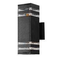 Уличный настенный светильник Arte Lamp A4421AL-2BK HADAR IP44 под лампы 2xE27 20W