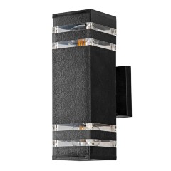 Уличный настенный светильник Arte Lamp A4421AL-2BK HADAR IP44 под лампы 2xE27 20W