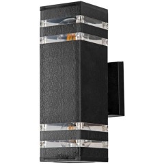 Уличный настенный светильник Arte Lamp A4421AL-2BK HADAR IP44 под лампы 2xE27 20W Уличный настенный светильник Arte Lamp A4421AL-2BK HADAR IP44 под лампы 2xE27 20W