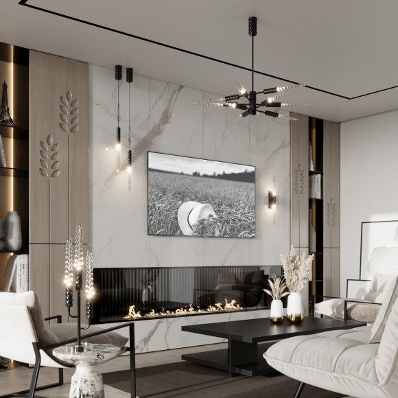 Люстра LED 28W (10*2.8W) 3000K 1260Лм Odeon Light KOLOS 5459/28L Люстра LED 28W (10*2.8W) 3000K 1260Лм Odeon Light KOLOS 5459/28L