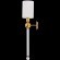 Бра Crystal Lux MIRABELLA AP1 GOLD/WHITE