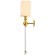 Бра Crystal Lux MIRABELLA AP1 GOLD/WHITE