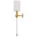Бра Crystal Lux MIRABELLA AP1 GOLD/WHITE