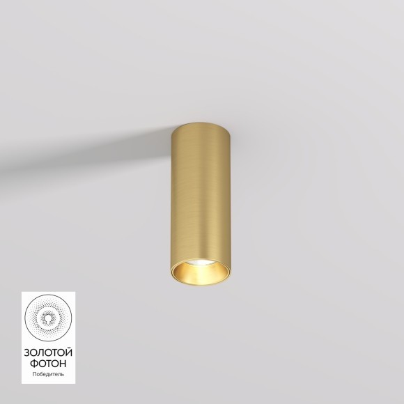 Спот накладной (для совпад. цвета с трек системой Shine) Denkirs TUBE DK2615-SB