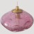 Crystal Lux FORMLESS SP1 VINO 4123/201 Crystal Lux FORMLESS SP1 BLUE 4124/201 Светильник подвесной с розовым/фиолетовым стеклянным плафоном диаметром 15см под лампу G9