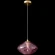 Crystal Lux FORMLESS SP1 VINO 4123/201 Crystal Lux FORMLESS SP1 BLUE 4124/201 Светильник подвесной с розовым/фиолетовым стеклянным плафоном диаметром 15см под лампу G9