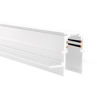 Магнитный шинопровод 2м встраиваемый в ГКЛ 9мм Space 48V Crystallux CLT 0.123 01 L2000 WH